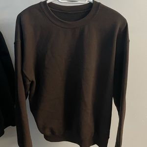 Brown crewneck